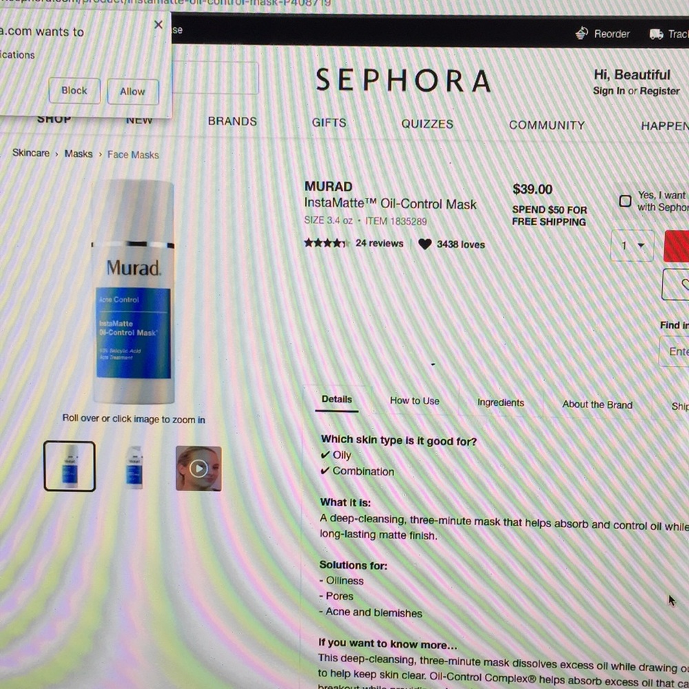 Murad Mask for Oily Skin - Picture 5 of 5